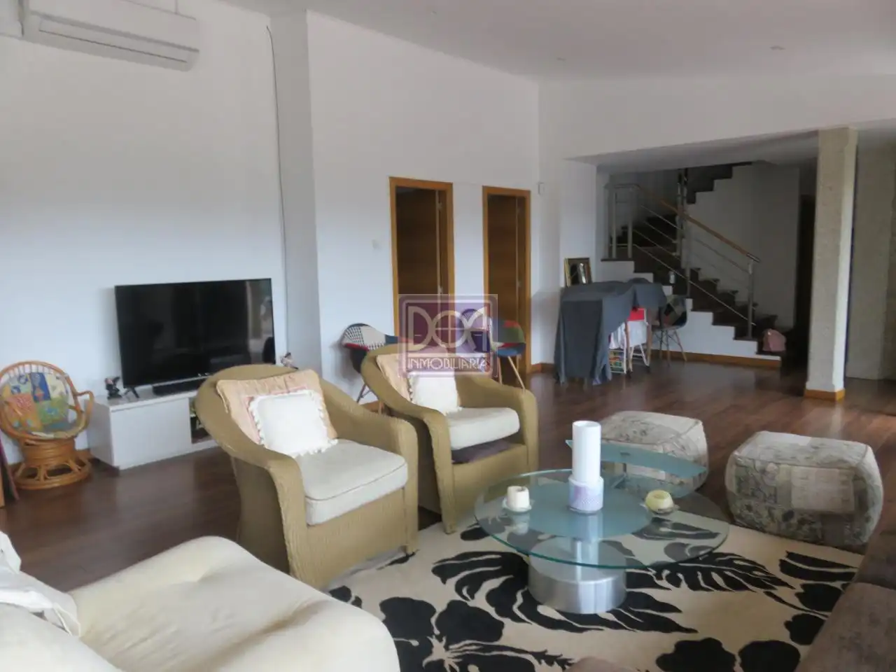 Sala d'estar de Casa o xalet en venda en Mondariz-Balneario amb Calefacció, Jardí privat i Terrassa