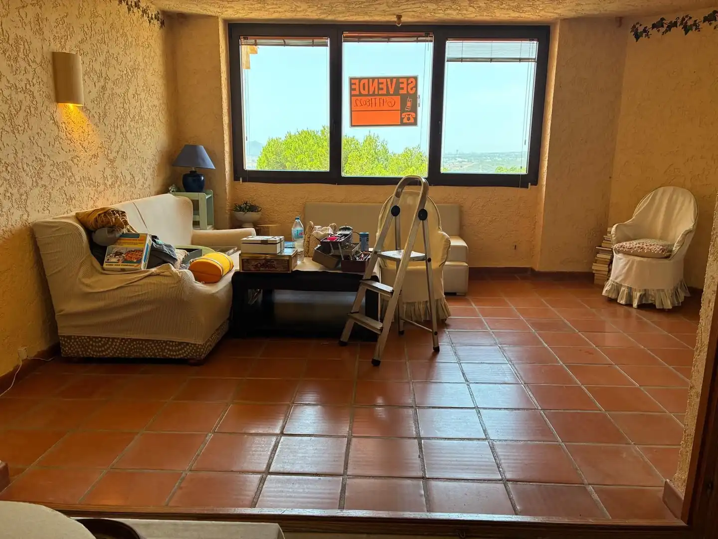 Sala de estar de Ático en venta en Altea con Aire acondicionado, Calefacción y Trastero