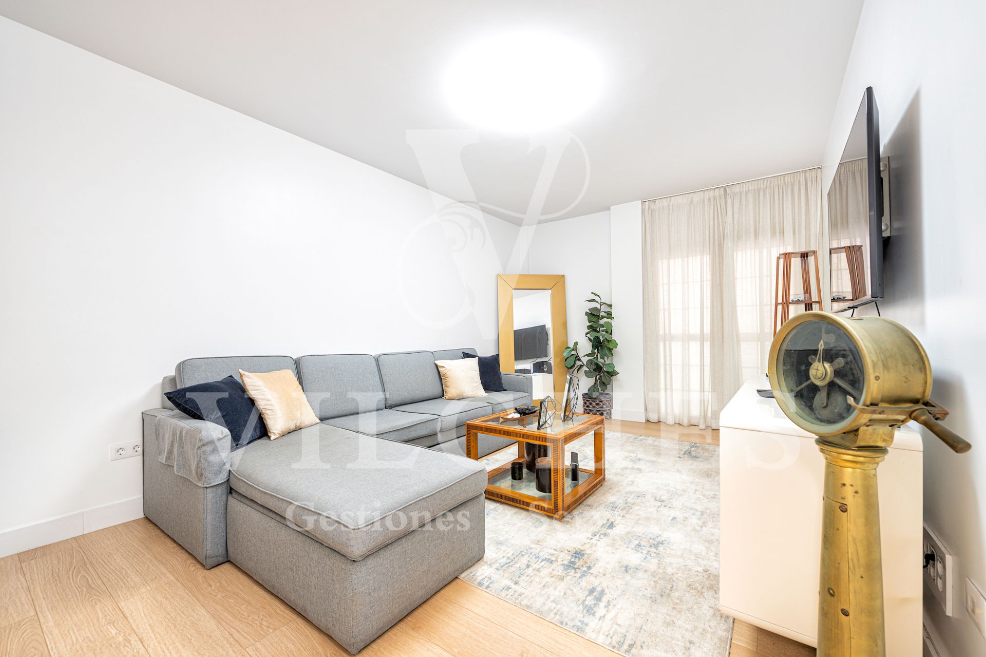 Living room of Flat for rent in Las Palmas de Gran Canaria  with Furnished and Balcony