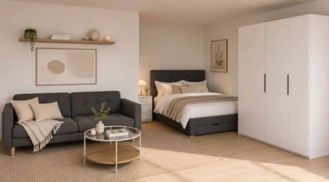 Schlafzimmer von Wohnung zur Miete in Villaviciosa de Odón mit Klimaanlage, Heizung und Parkett