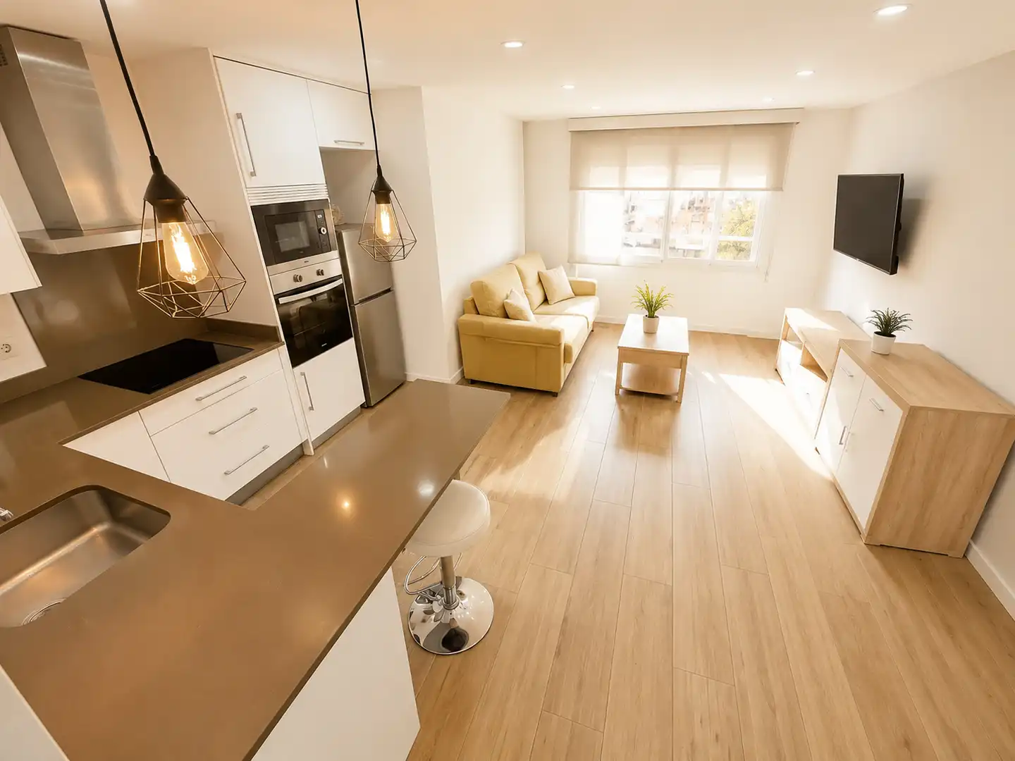 Sala de estar de Planta baja en venta en Santa Coloma de Gramenet