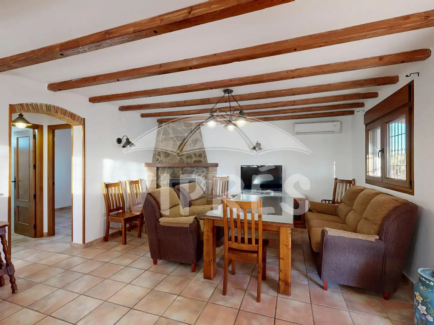 Comedor de Finca rústica en venta en Casar de Cáceres con Calefacción y Trastero
