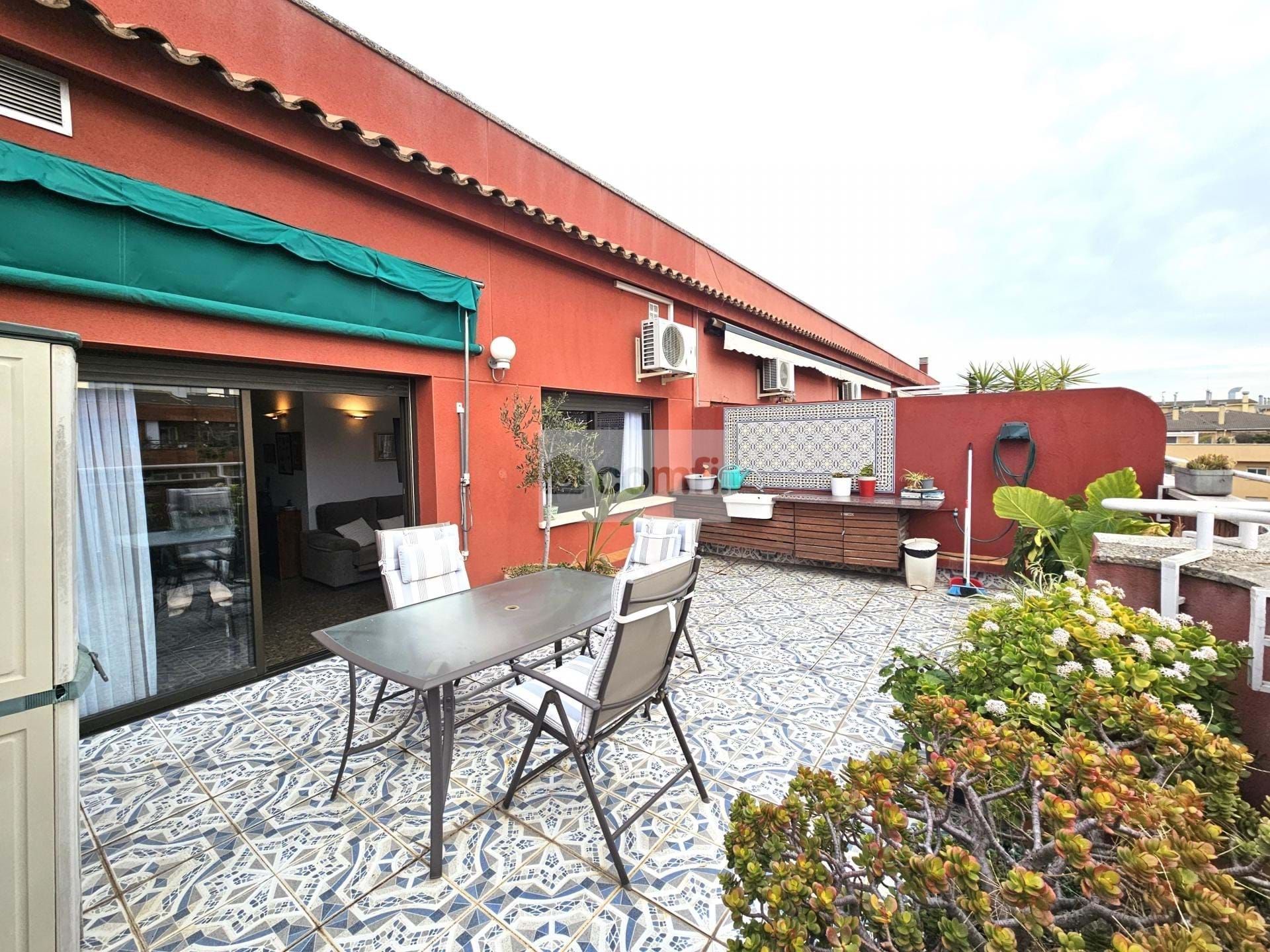 Terrace of Flat for sale in  Barcelona Capital  with Air Conditioner, Heating and Terrace