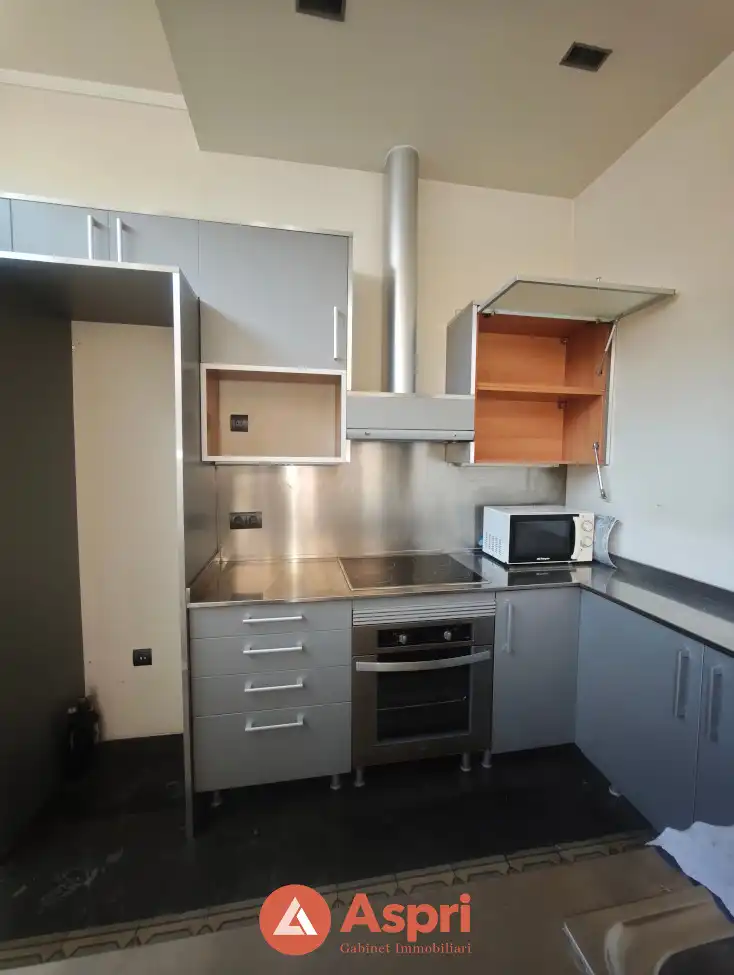 Cocina de Piso de alquiler en Barcelona con Aire acondicionado, Jardín privado y Terraza