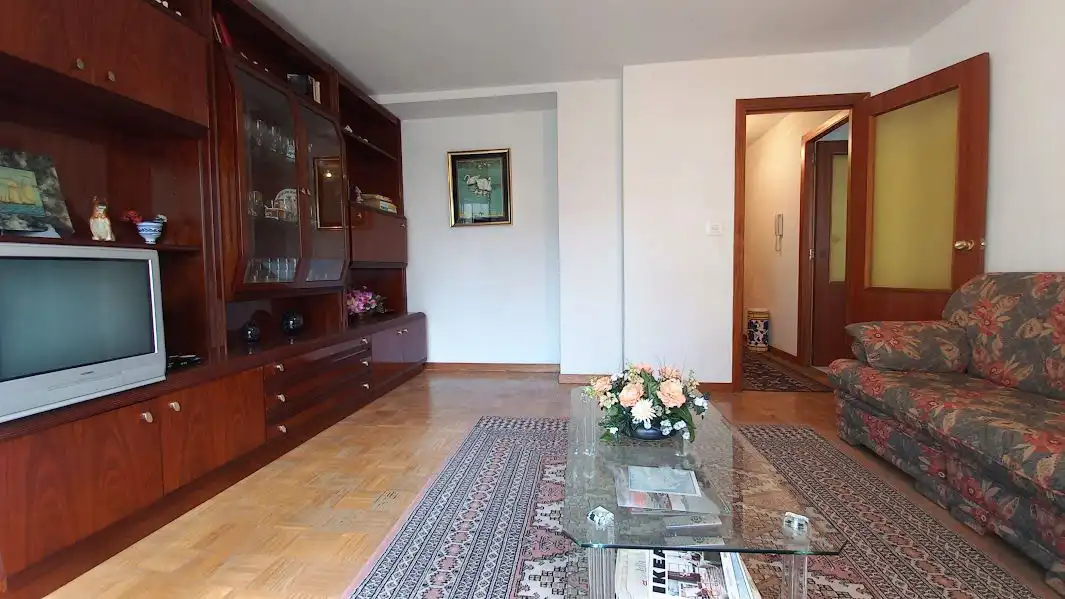Living room of Flat for sale in A Coruña Capital   with Storage room