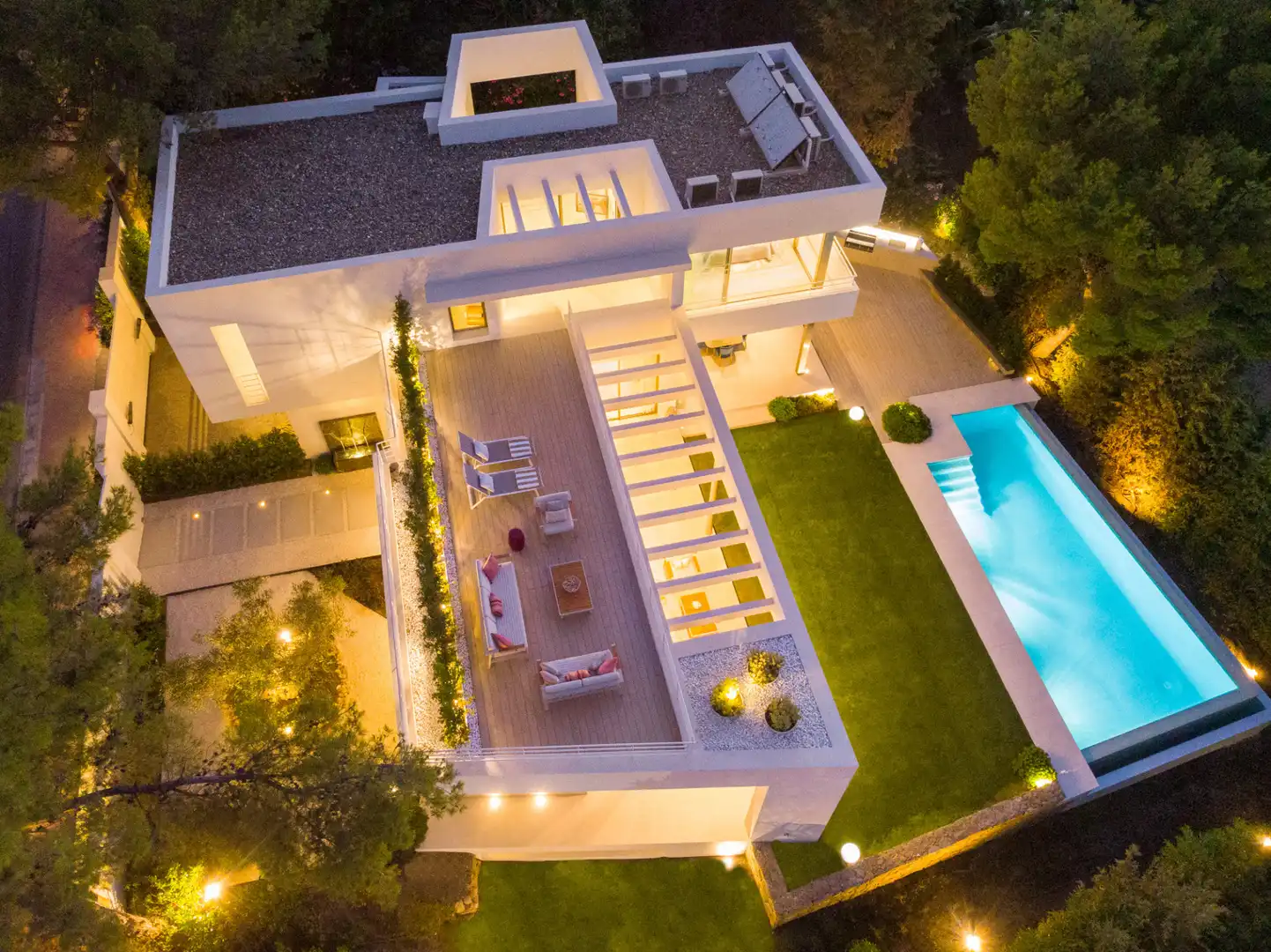 Terrassa de Casa o xalet de lloguer en Marbella amb Aire condicionat, Jardí privat i Terrassa