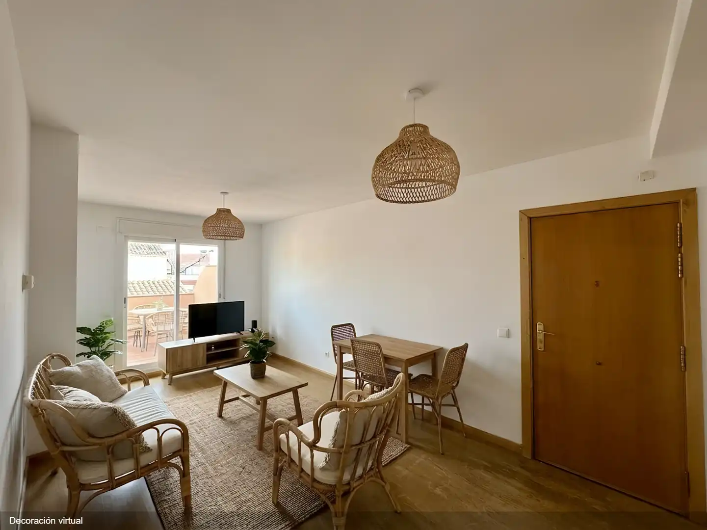 Living room of Flat for sale in Arroyomolinos (Madrid)  with Heating, Private garden and Terrace