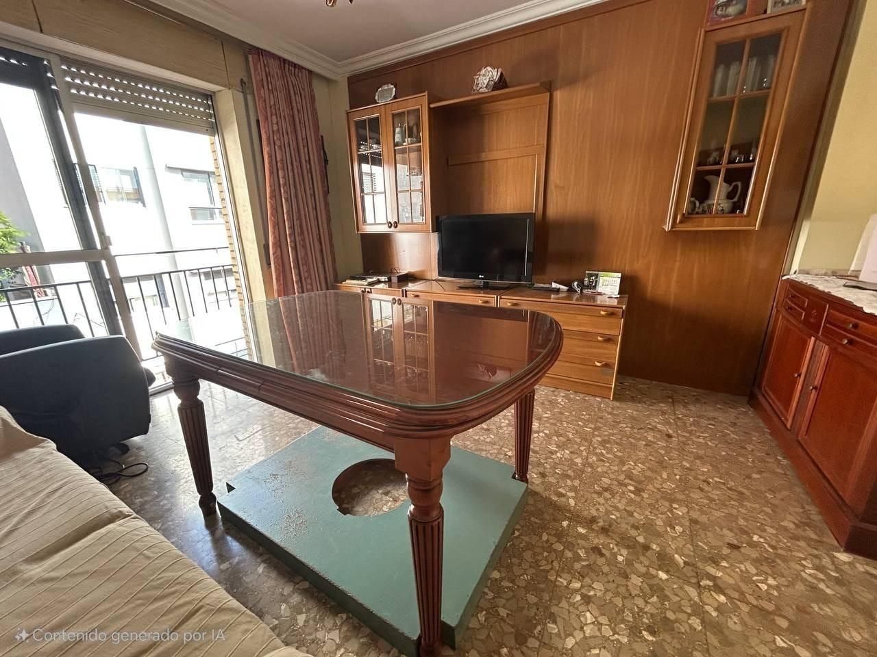 Dining room of Flat for sale in  Sevilla Capital  with Air Conditioner