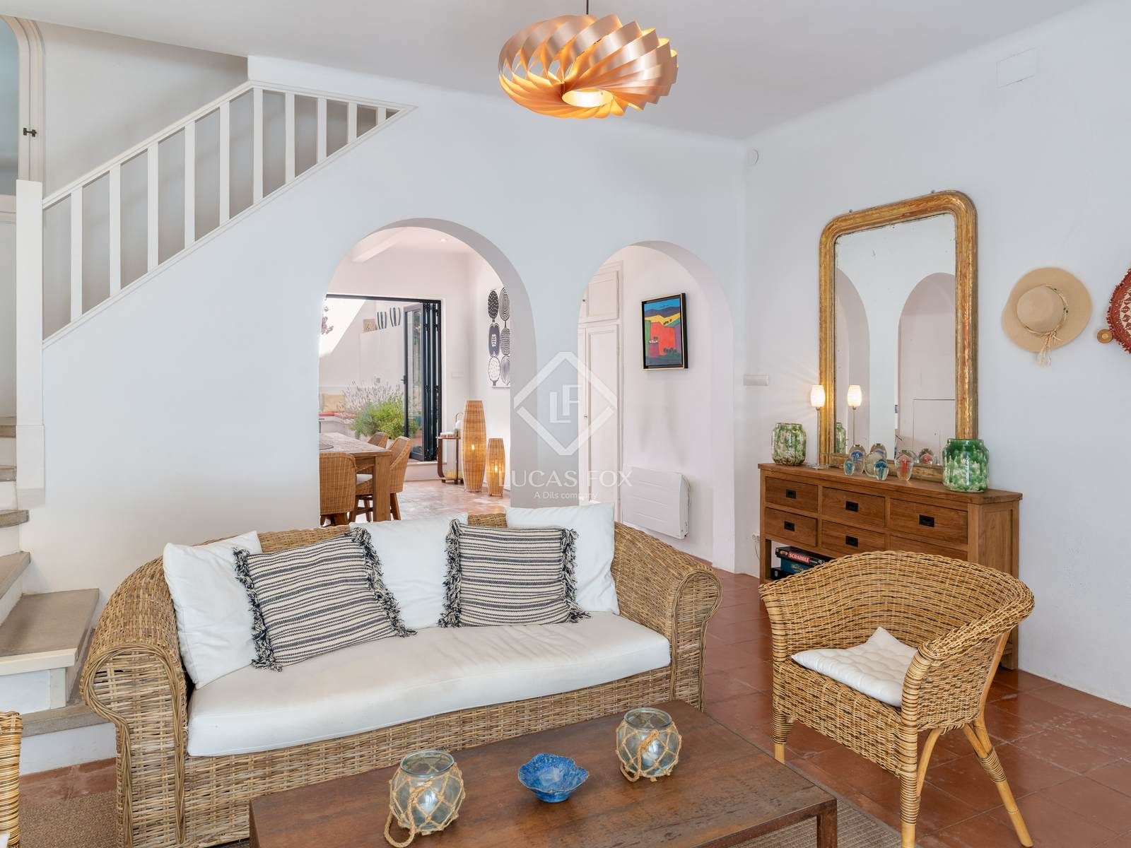 Sala d'estar de Casa o xalet en venda en Palafrugell amb Aire condicionat, Calefacció i Terrassa