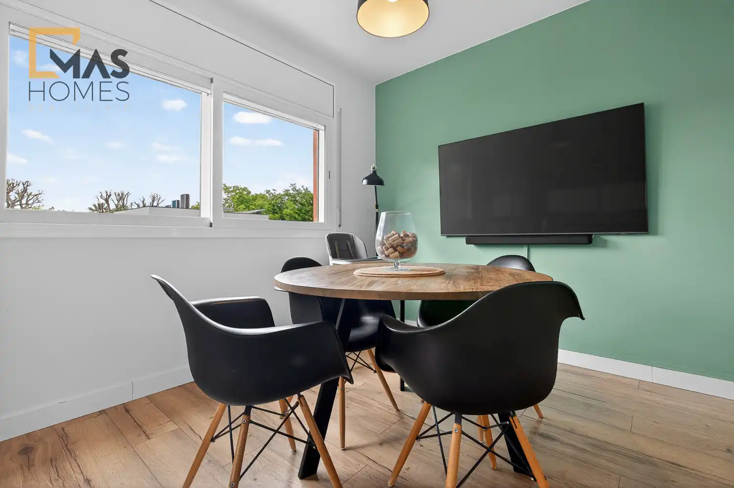 Dining room of Duplexes for sale in Sant Cugat del Vallès  with Air Conditioner, Heating and Private garden