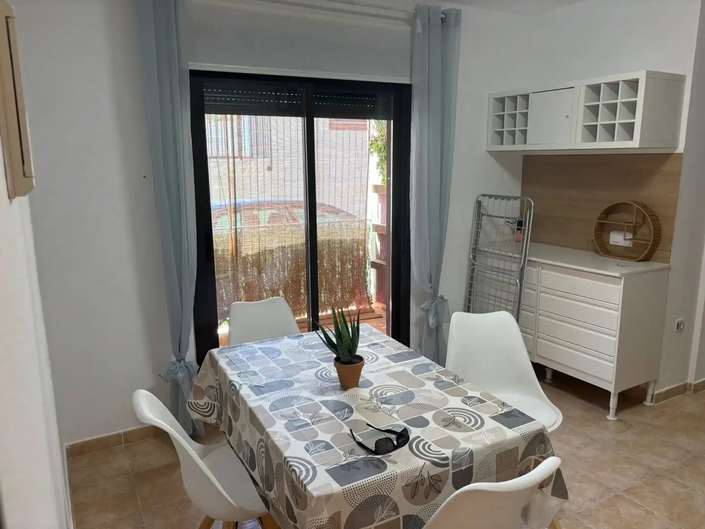Dining room of Ground floor for rent in Águilas  with Air Conditioner, Terrace and Furnished