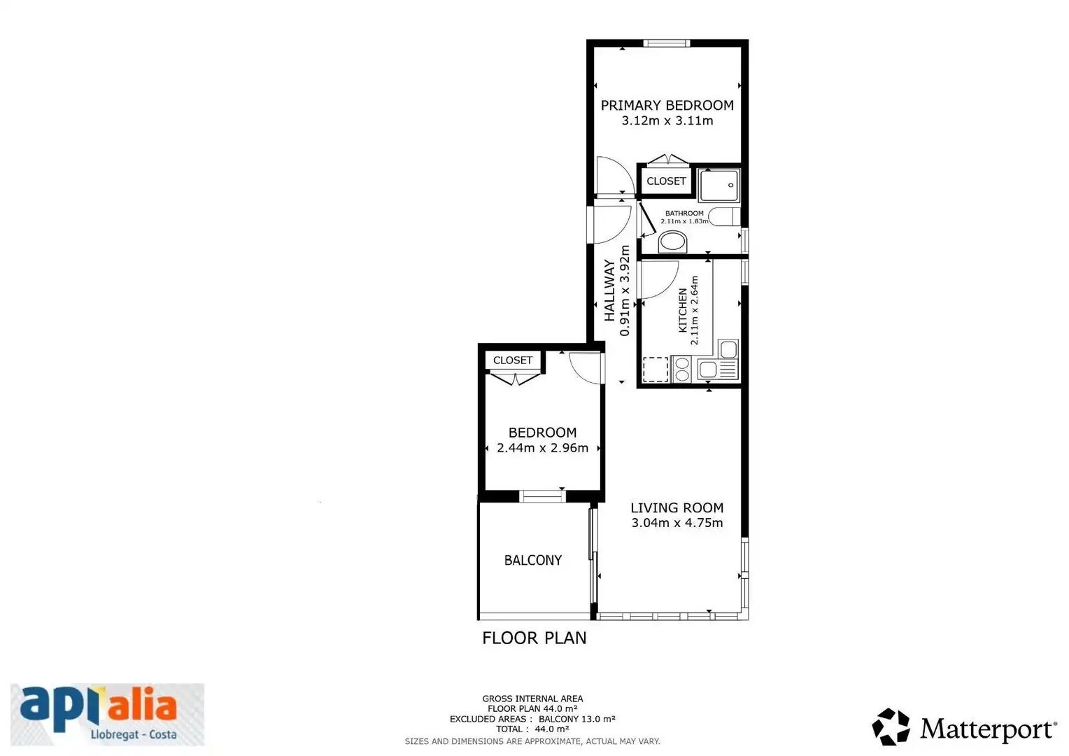 Piso en venta en Castelldefels con Terraza, Balcón y Piscina comunitaria