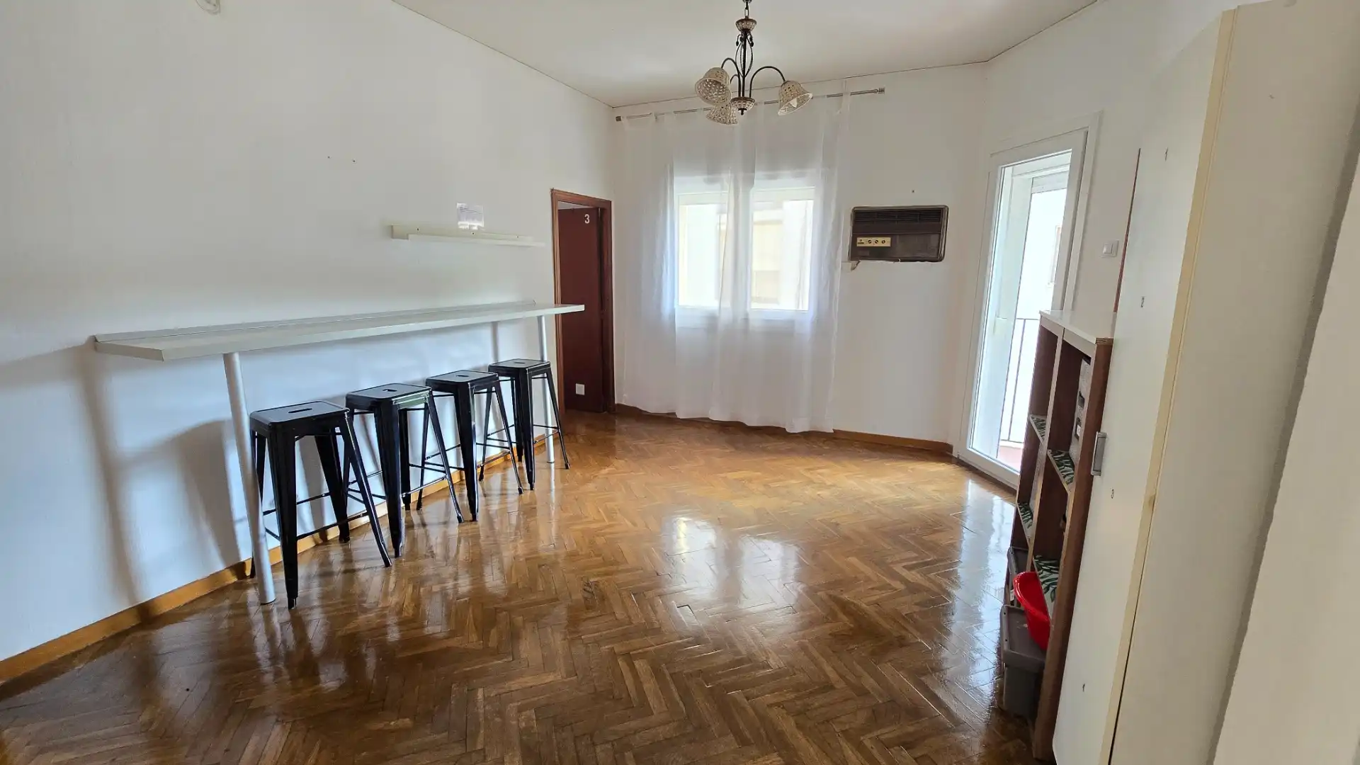 Wohnzimmer von Wohnung zur Miete in Cáceres mit Terrasse, Möbliert und Ofen