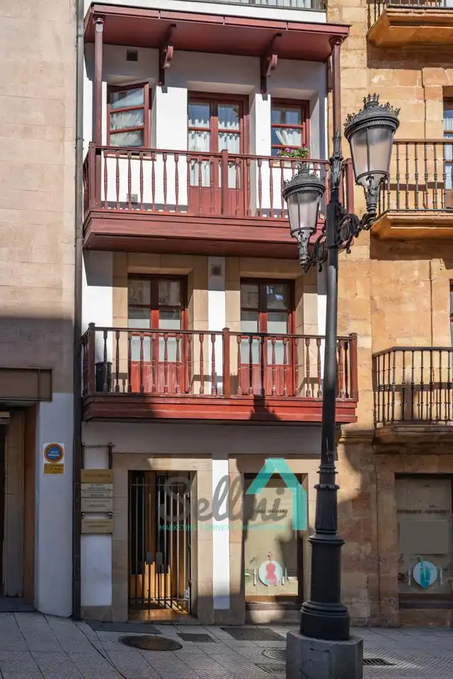 Terrassa de Pis en venda en Oviedo  amb Calefacció, Parquet i Moblat