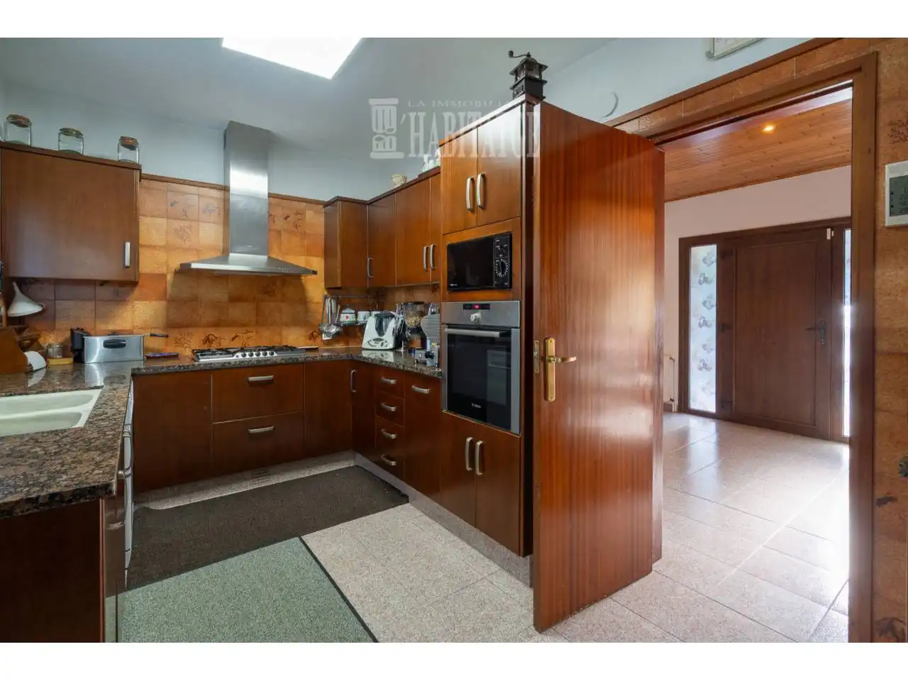 Cocina de Casa o chalet en venta en Aiguafreda con Aire acondicionado, Calefacción y Jardín privado