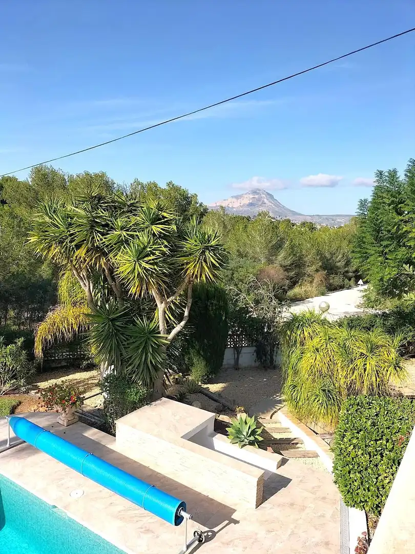 Exterior view of Houses for sale in Jávea / Xàbia  with Air Conditioner, Heating and Private garden
