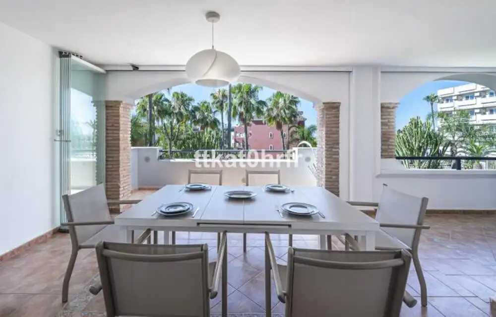 Exterior view of Apartments for rent in Marbella  with Air Conditioner, Terrace and Swimming Pool