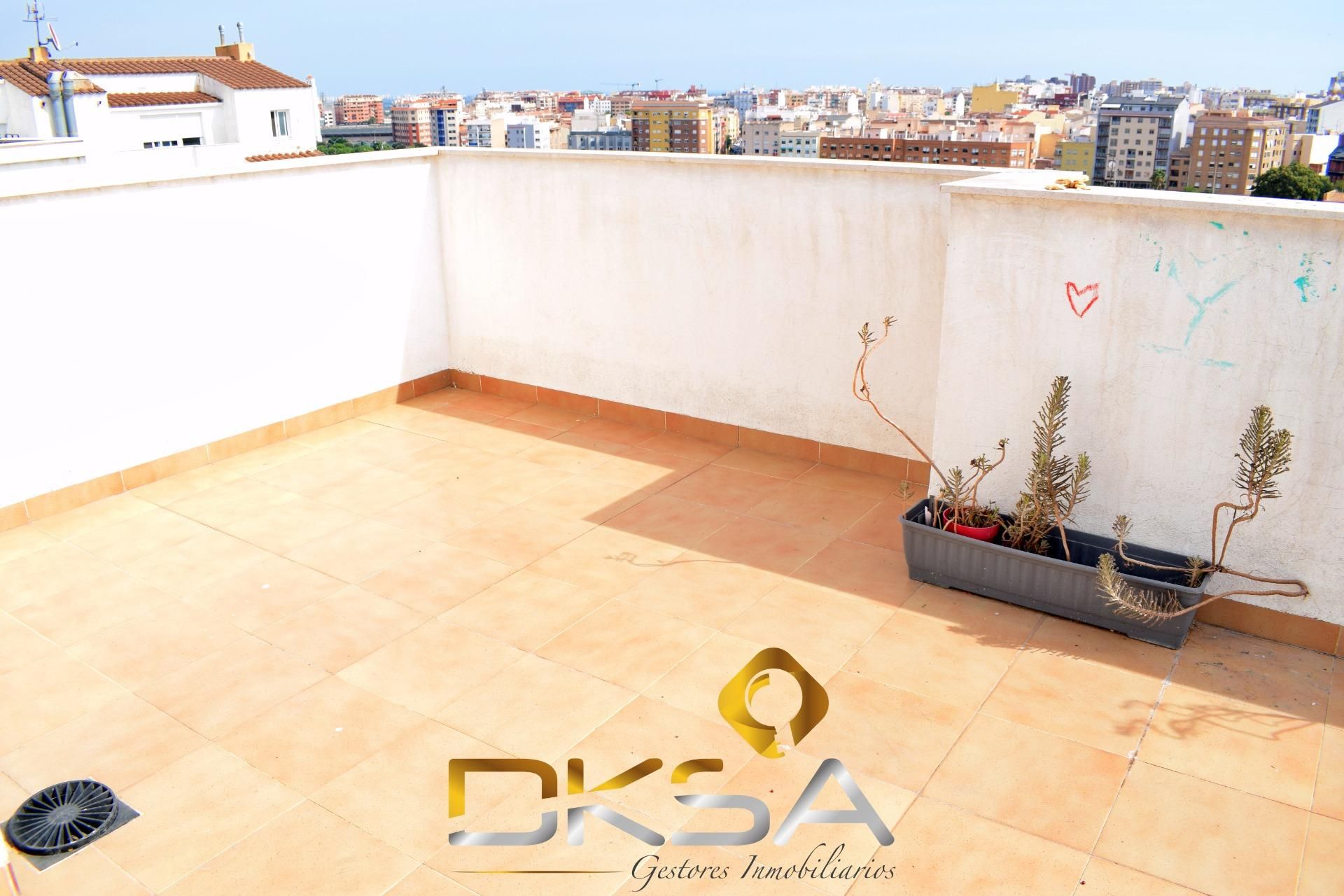 Terrace of Attic for sale in Castellón de la Plana / Castelló de la Plana  with Air Conditioner, Heating and Terrace