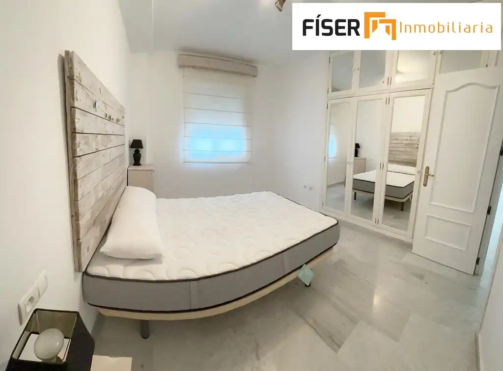Bedroom of Flat for rent in Zafra  with Air Conditioner, Heating and Terrace