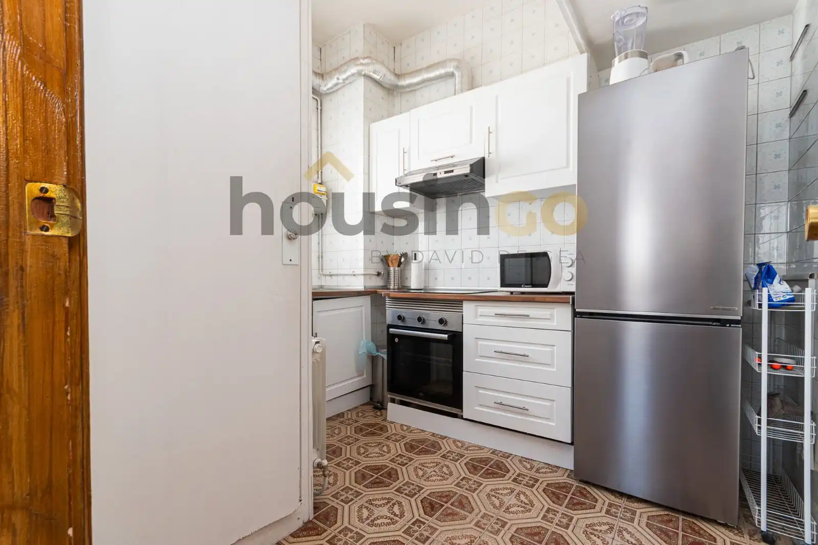 Cocina de Piso de alquiler en Madrid con Aire acondicionado, Calefacción y Parquet