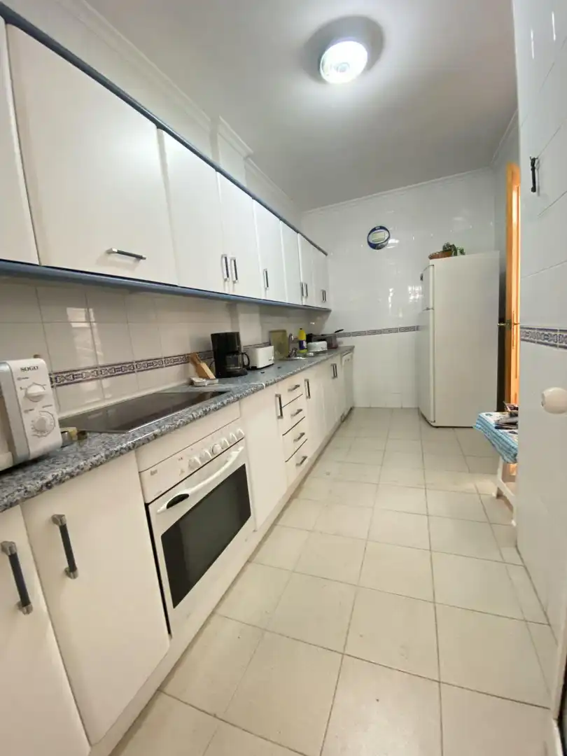 Kitchen of Apartments for rent in La Antilla  with Air Conditioner and Terrace
