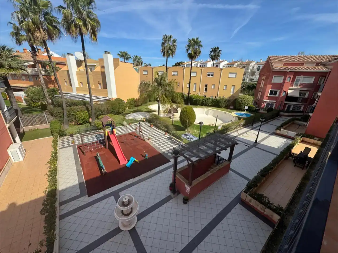 Jardín de Piso en venta en Jávea / Xàbia con Aire acondicionado, Trastero y Piscina