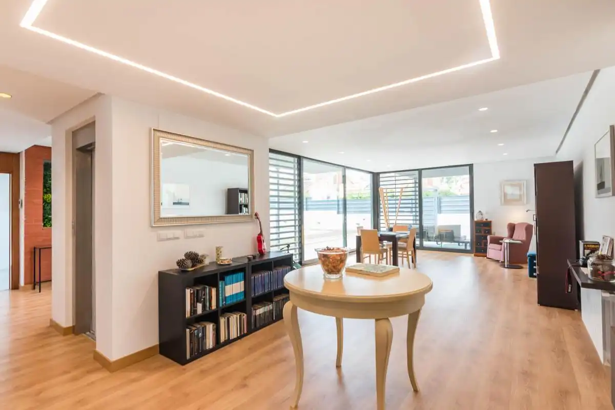 Sala d'estar de Casa o xalet en venda en Molina de Segura amb Aire condicionat, Calefacció i Jardí privat