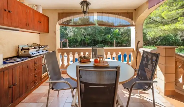 Terrace of Country homes for sale in Alcúdia  with Air Conditioner, Heating and Private garden