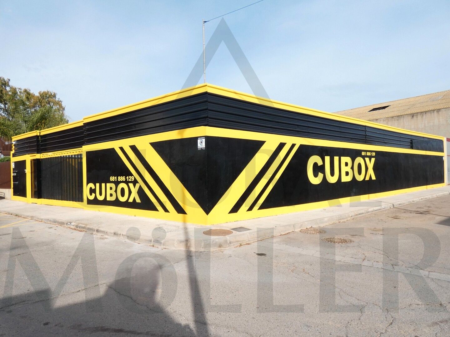 Vista exterior de Traster de lloguer en Cartagena