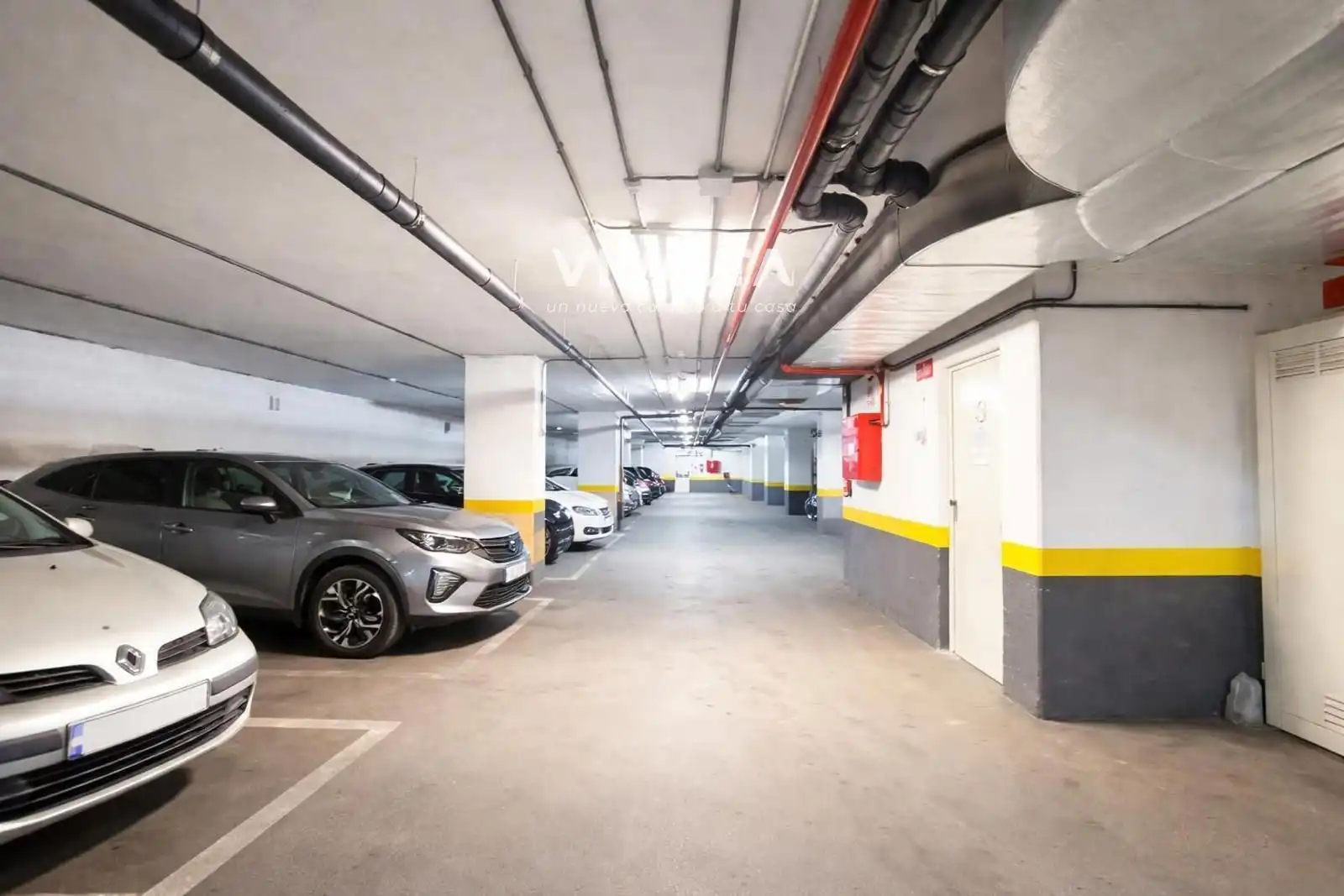 Parking of Flat for sale in Madrid  with Air Conditioner, Heating and Storage room