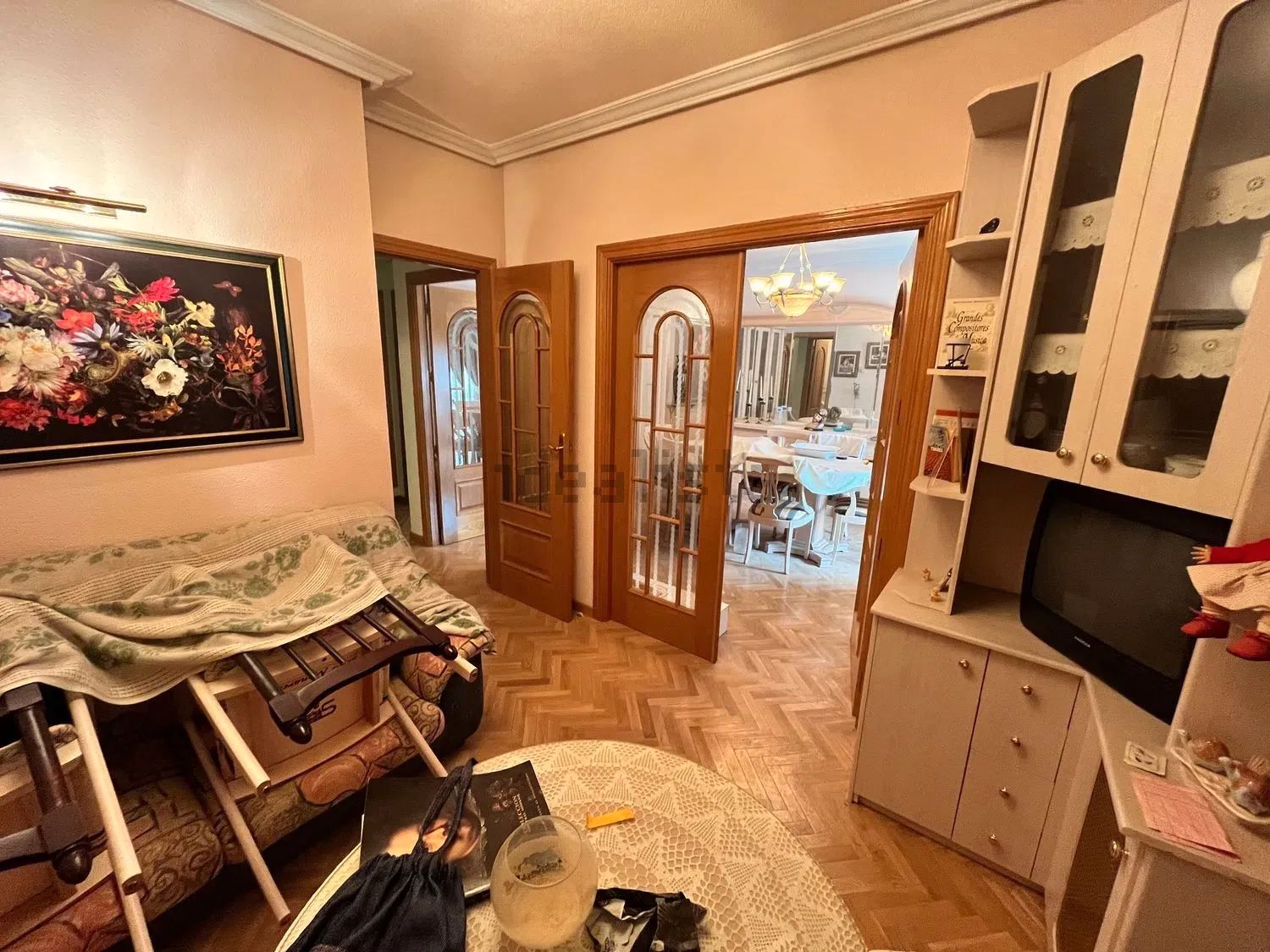Sala de estar de Casa adosada en venta en Miguelturra con Terraza y Balcón