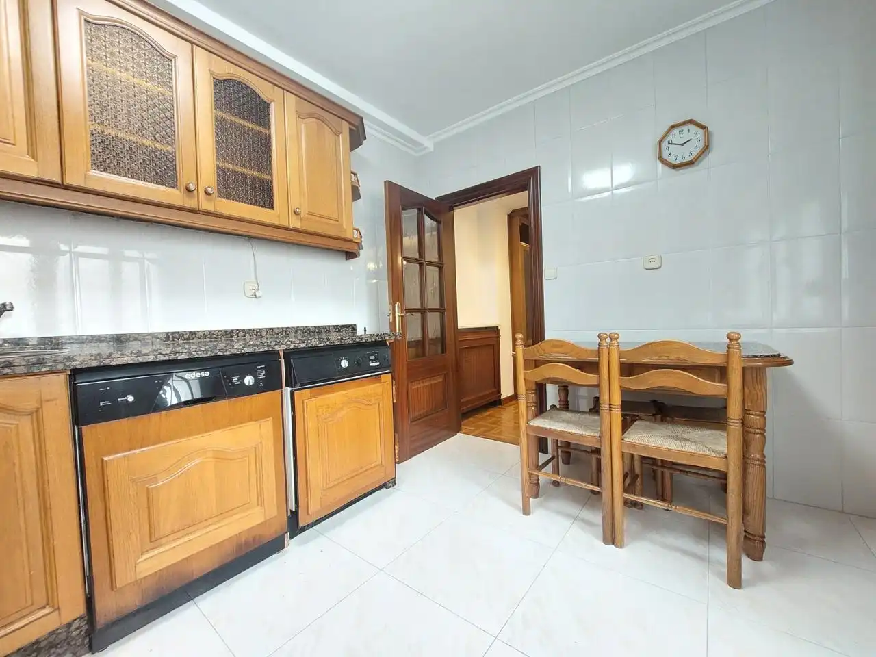 Kitchen of Flat for sale in Gijón   with Heating and Balcony