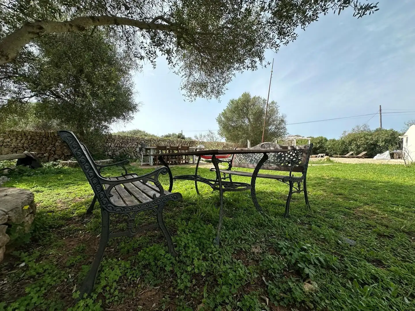 Terrassa de Casa o xalet en venda en Sant Lluís amb Jardí privat