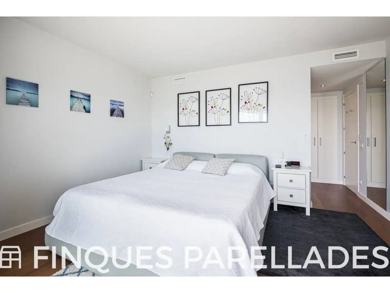 Bedroom of Attic for sale in Sitges  with Air Conditioner, Heating and Parquet flooring