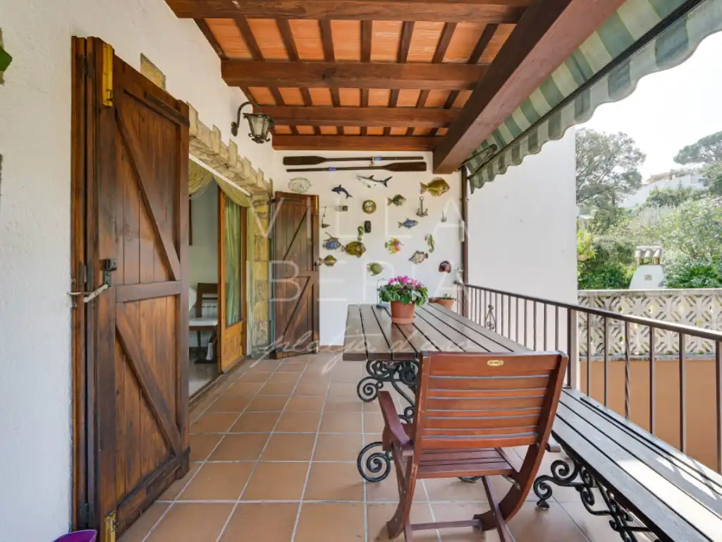 Terrassa de Casa o xalet en venda en Calonge i Sant Antoni amb Calefacció, Jardí privat i Terrassa