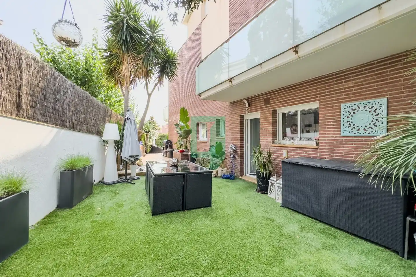 Terrassa de Casa o xalet en venda en Tiana amb Aire condicionat, Calefacció i Jardí privat