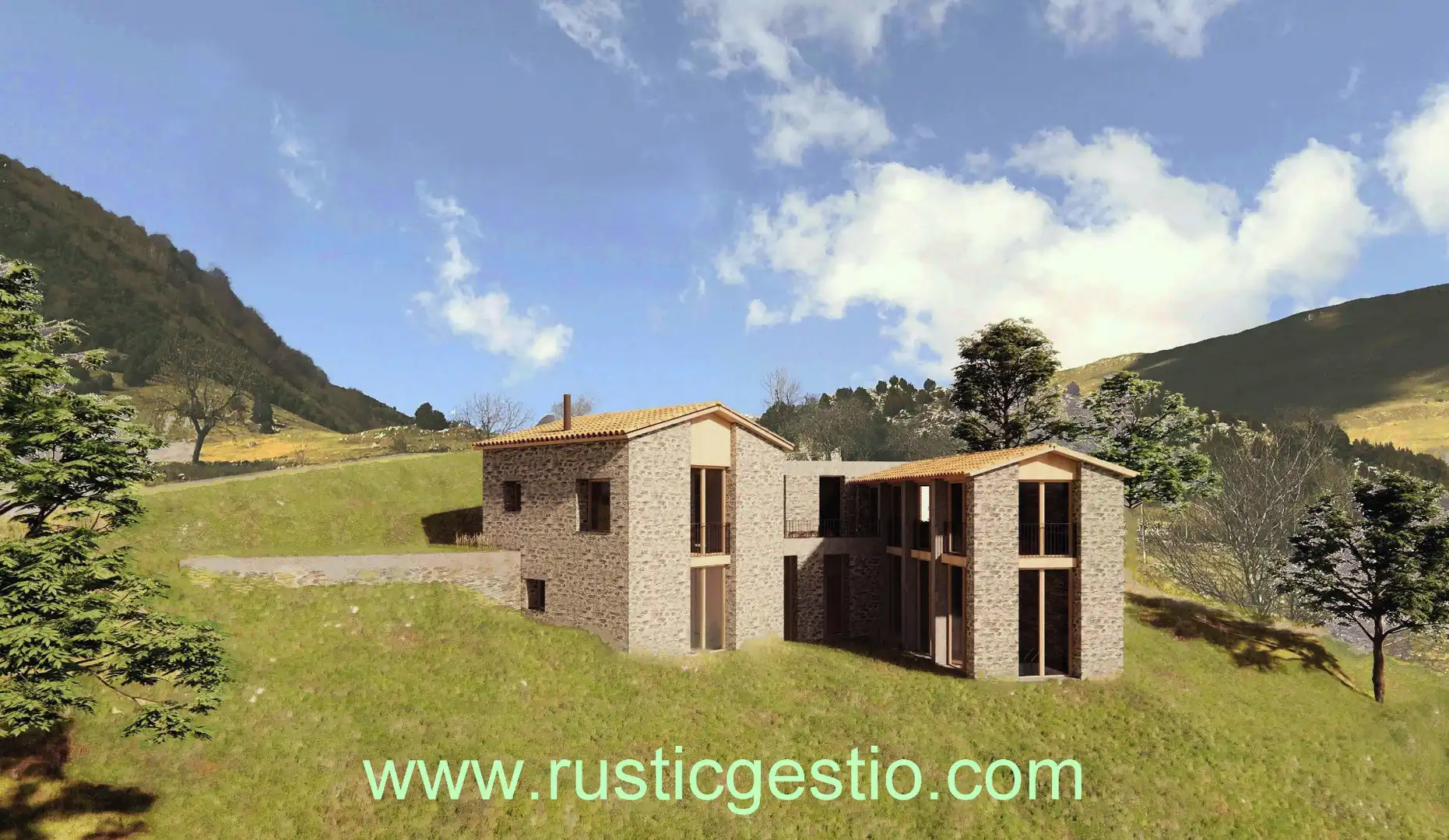 Finca rústica en venta en Ogassa con Jardín privado y Terraza