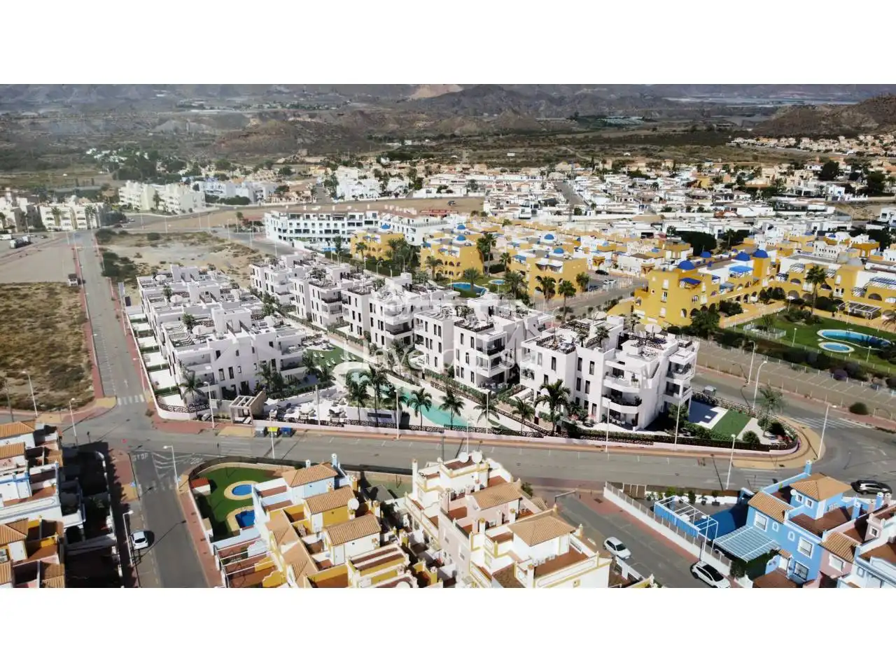 Außenansicht von Wohnung zum Verkauf in Pulpí mit Terrasse, Alarm und Gemeinschaftspool