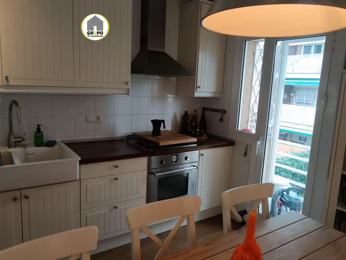 Cocina de Ático de alquiler en Esplugues de Llobregat con Aire acondicionado, Calefacción y Terraza