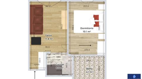 Foto 3 de Apartamento en venta en Calle Rincón, Luanco - Aramar - Antromero, Asturias