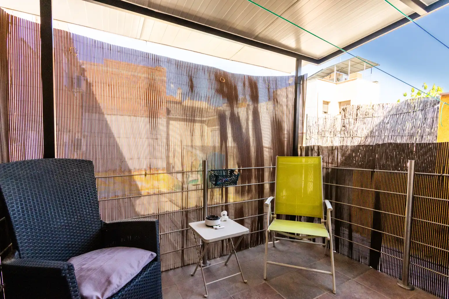 Terrace of Flat for sale in Terrassa  with Parquet flooring, Terrace and Balcony
