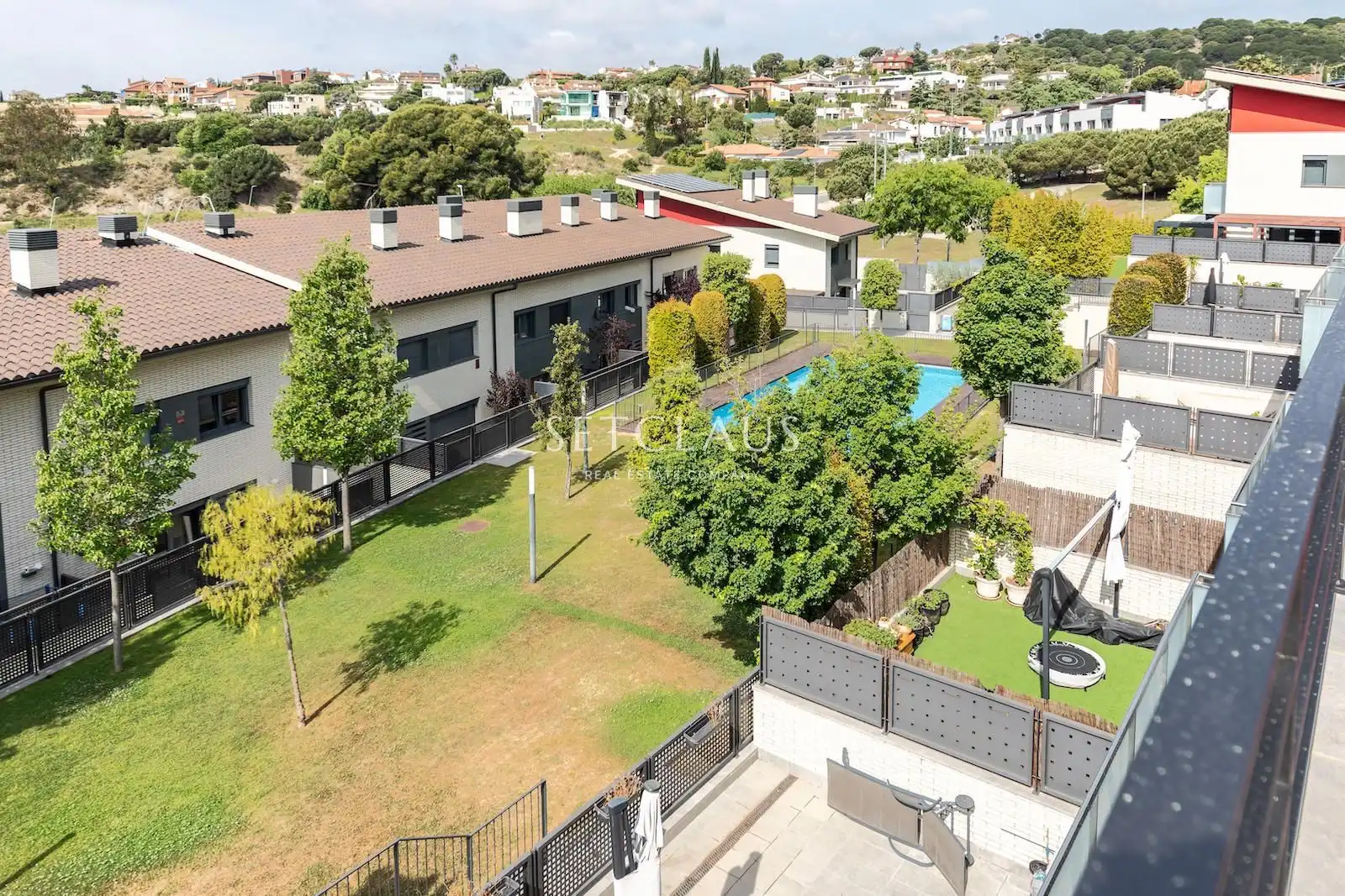 Vista exterior de Casa adosada de alquiler en Teià con Aire acondicionado, Calefacción y Jardín privado