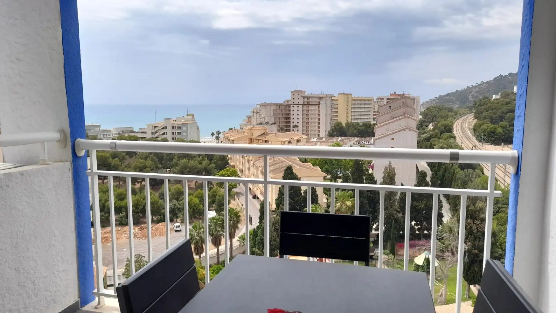 Vista exterior de Apartamento de alquiler en Oropesa del Mar / Orpesa con Aire acondicionado, Terraza y Amueblado