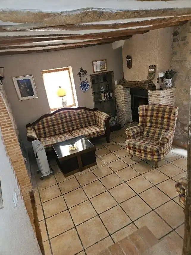 Sala d'estar de Casa adosada en venda en Benilloba