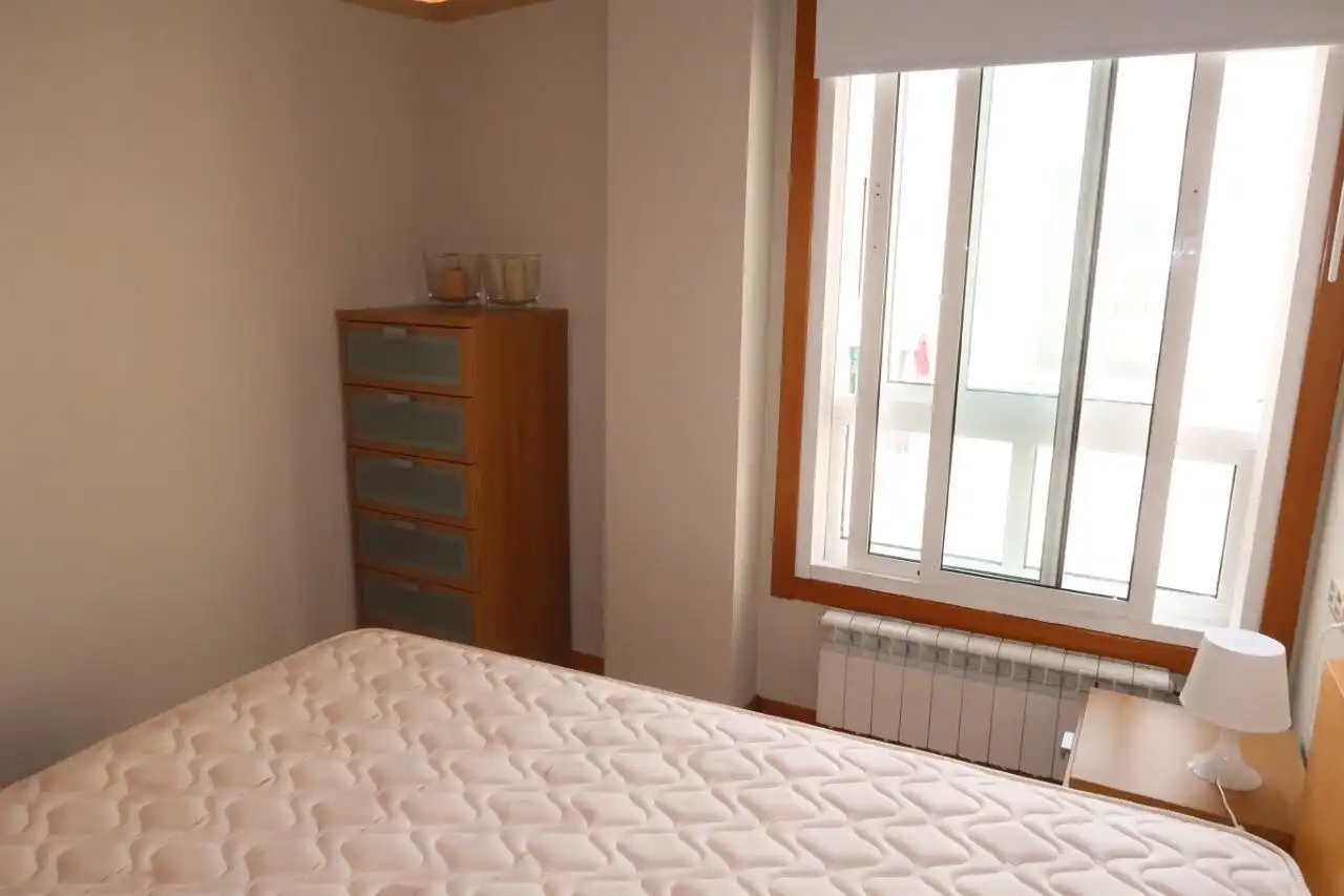 Bedroom of Flat for rent in A Coruña Capital   with Heating and Furnished