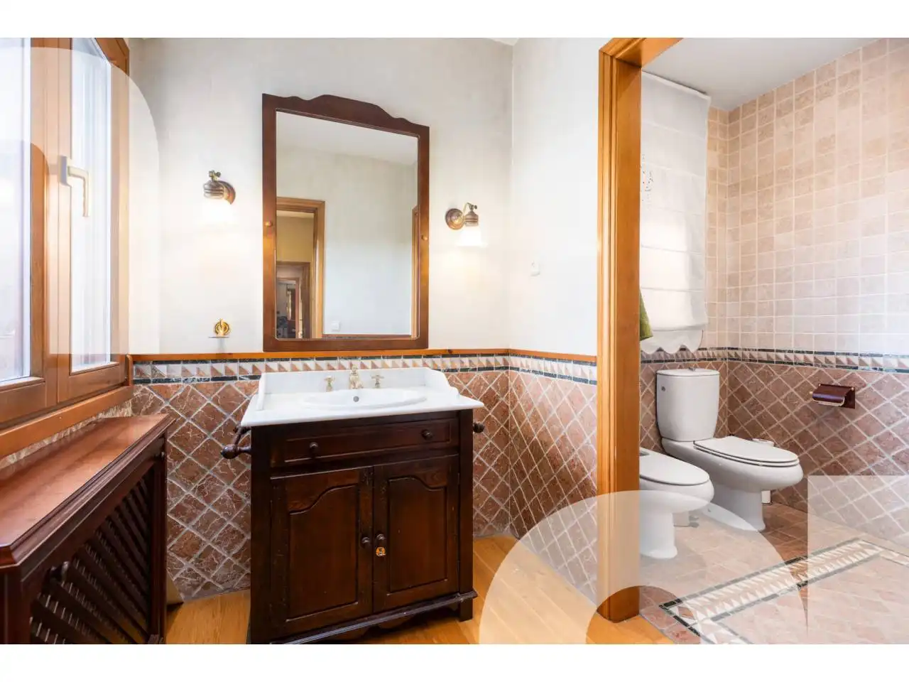 Baño de Casa o chalet de alquiler en Santa Eulàlia de Ronçana con Calefacción, Jardín privado y Terraza