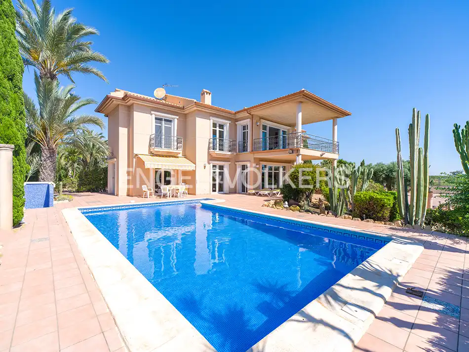 Exterior view of Houses for sale in Elche / Elx  with Air Conditioner, Heating and Private garden