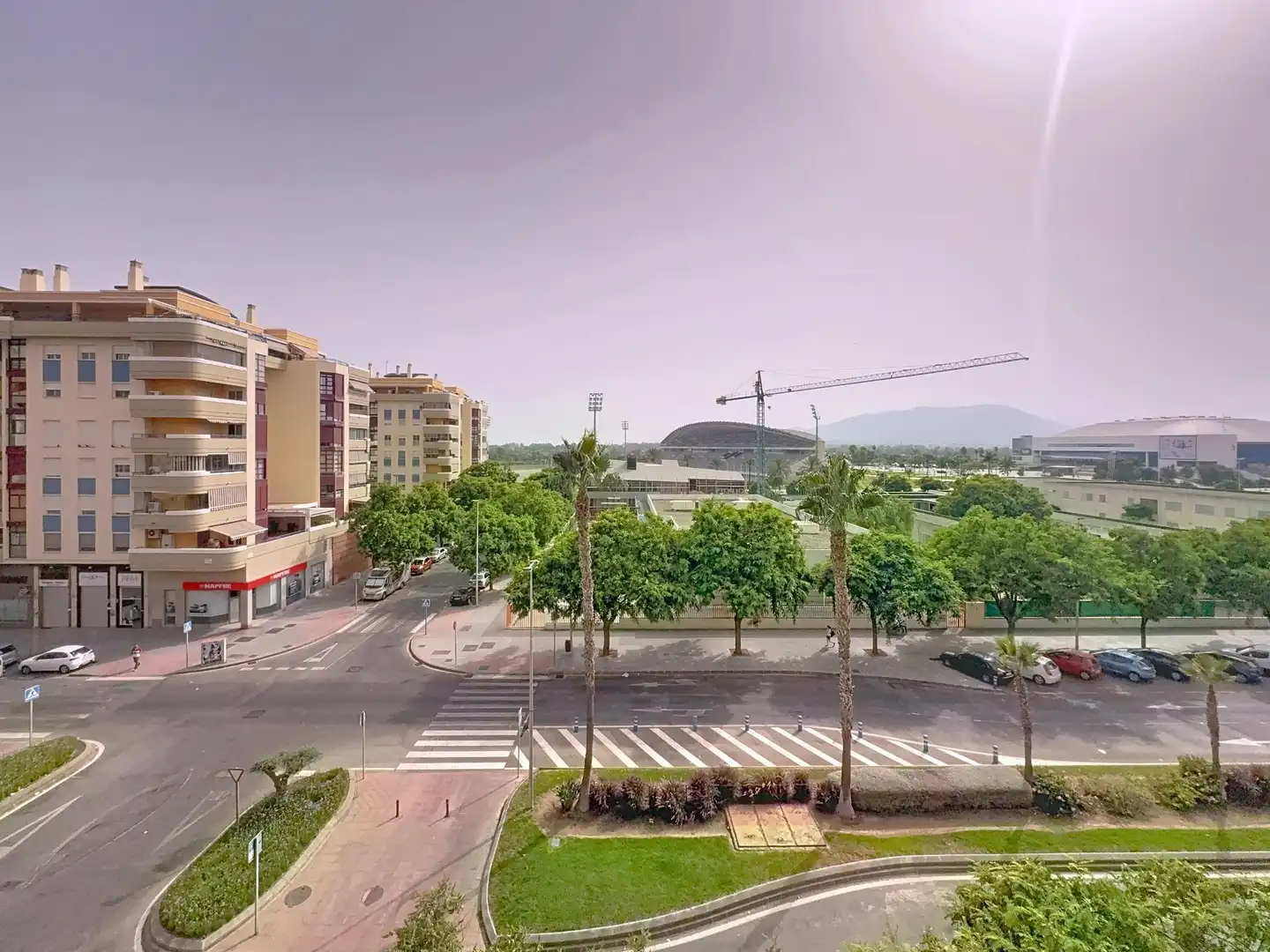 Vista exterior de Pis de lloguer en Málaga amb Moblat i Piscina comunitària