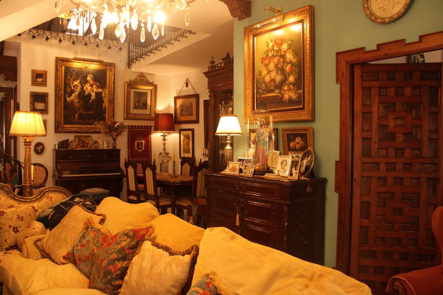 Sala d'estar de Casa adosada en venda en Antequera amb Aire condicionat, Calefacció i Terrassa