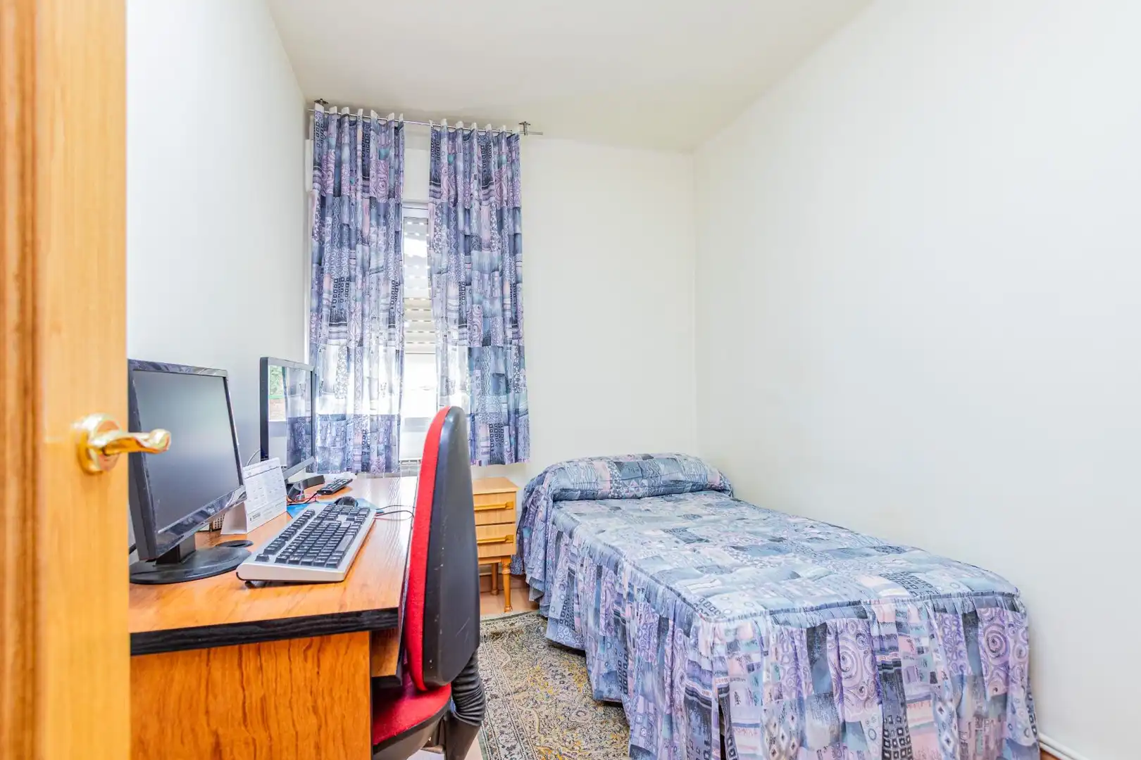 Bedroom of Ground floor for sale in Madrid  with Heating and Furnished